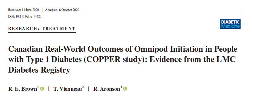 COPPER - Brown 2020 - Diabetic Medicine